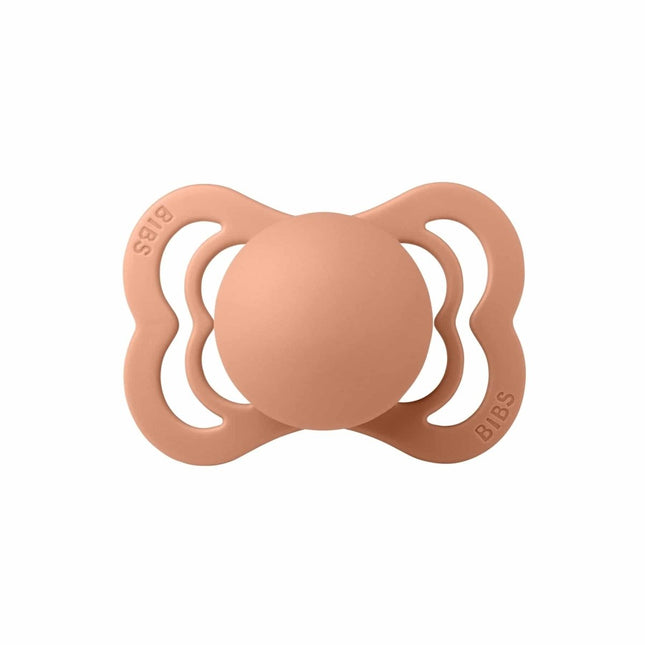 BIBS Speen Maat 2 Peach Supreme Latex - BIBS - Babywinkel - 5713795219186