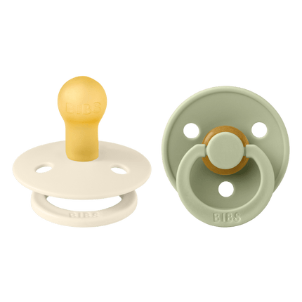 BIBS Speen Maat 3 Ivory/Sage 2st - BIBS - Babywinkel - 5713795198757