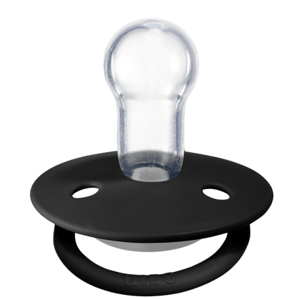 BIBS Speen OneSize Black Deluxe Silicone - BIBS - Babywinkel - 5713795211647