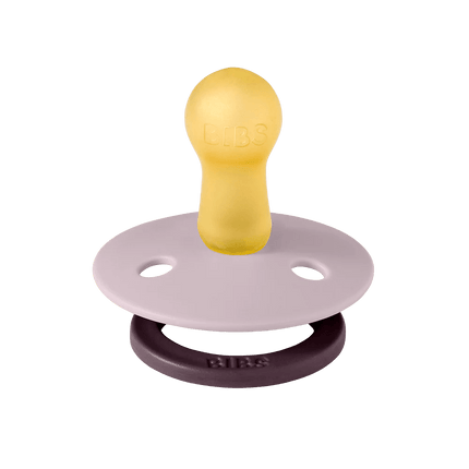 BIBS Spenen Pacifier Studio Fusion 2 pack Dusky lilac/Plum Speenmaat 2 koop je bij Babywinkel