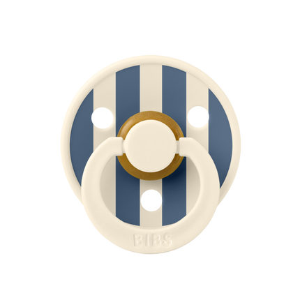 BIBS Studio Colour Pin Anatomical Ivory Steel Blue Mix - Babywinkel - 5713795263820