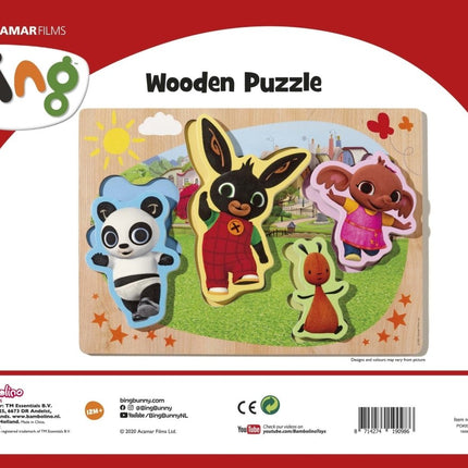 Bing Puzzel Hout - Babywinkel - 8714274190986