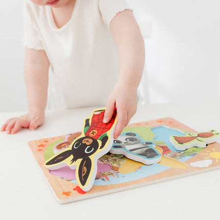 Bing Puzzel Hout - Babywinkel - 8714274190986