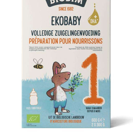 Biobim Melkpoeder Ekobaby 1 0+ Maanden - Biobim - Babywinkel - 8713445090865