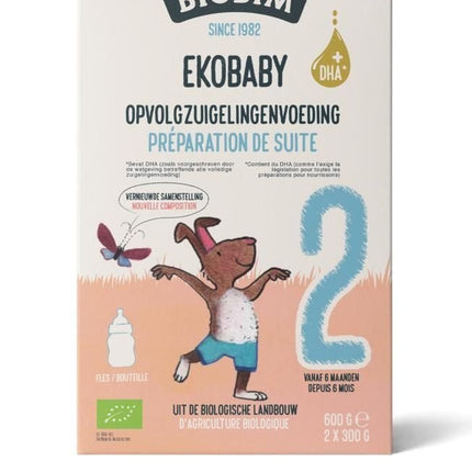 Biobim Melkpoeder Ekobaby 2 6+ Maanden - Biobim - Babywinkel - 8713445090872