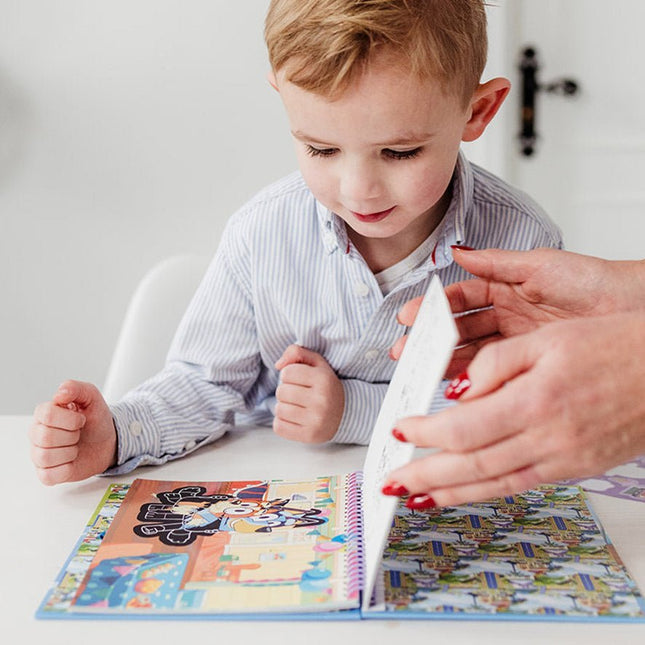 Bluey Knutsel Boek Kraskaarten - Babywinkel - 8714274290112