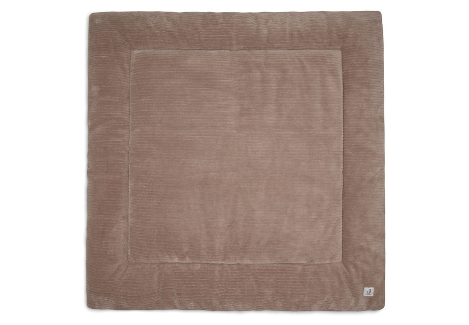 Boxkleed 100x100cm Cloudy Rib - Milky Coffee - Babywinkel - 8717329399624
