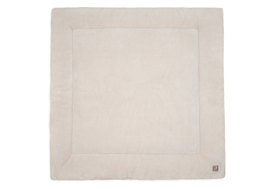 Boxkleed 100x100cm Cloudy Rib - Oatmeal - Babywinkel - 8717329399648