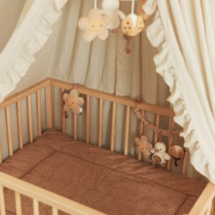 Boxkleed 75x95cm Boucle - Biscuit - Babywinkel - 8717329369719