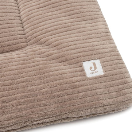 Boxkleed 75x95cm Cloudy Rib - Milky Coffee - Babywinkel - 8717329399617