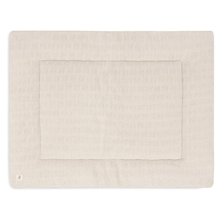 Boxkleed 75x95cm Grain Knit - Oatmeal - Babywinkel - 8717329377745