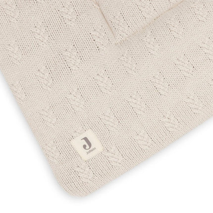 Boxkleed 75x95cm Grain Knit - Oatmeal - Babywinkel - 8717329377745