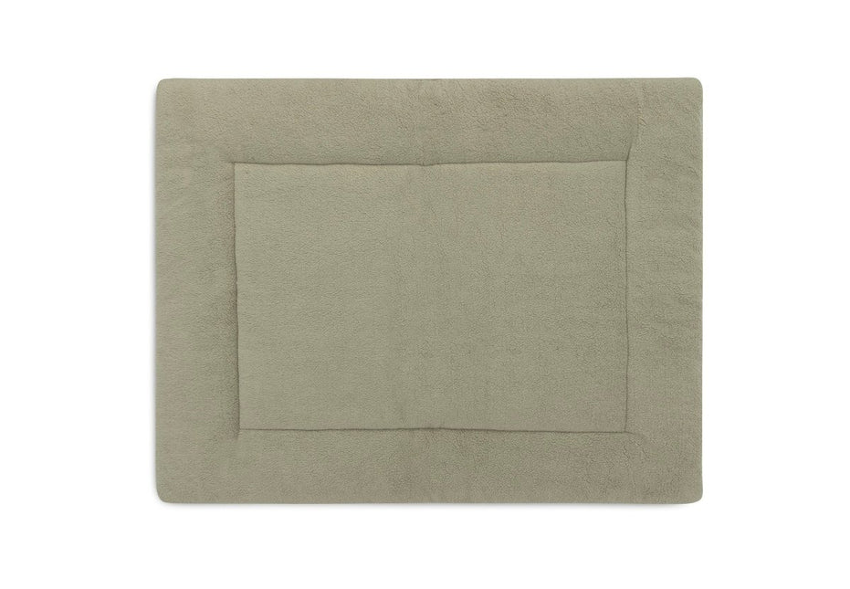 Boxkleed 75x95cm Grain Knit - Olive Green - Babywinkel - 8717329377721