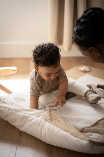 Boxkleed Heaven clay/warm linen - 75x95 koop je bij Babywinkel