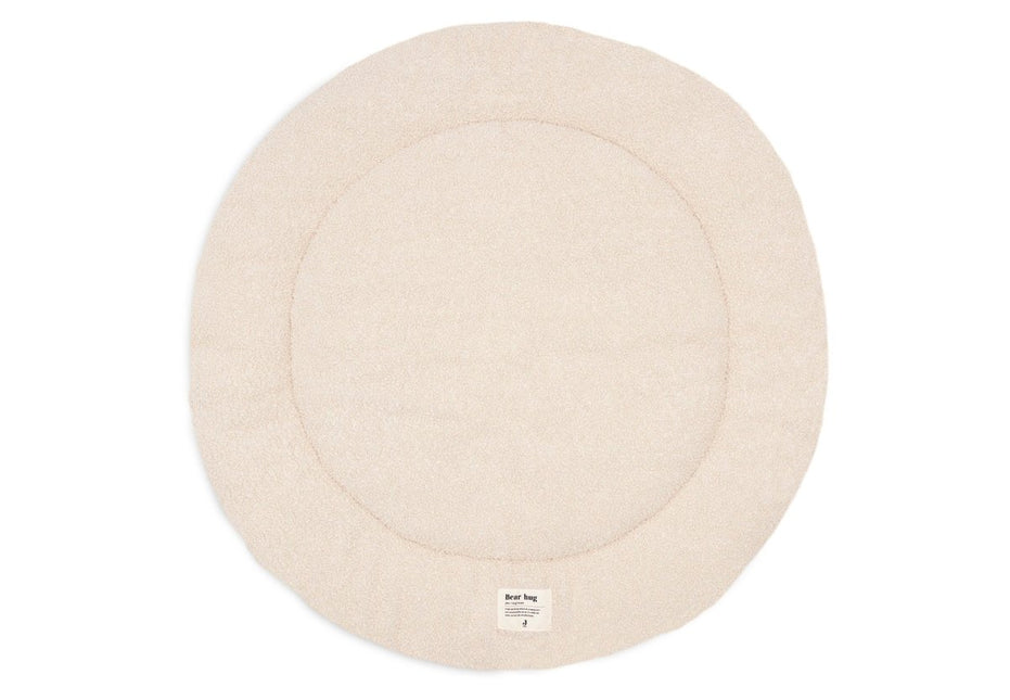 Boxkleed Rond Ø 95cm Boucle - Naturel - Babywinkel - 8717329377783