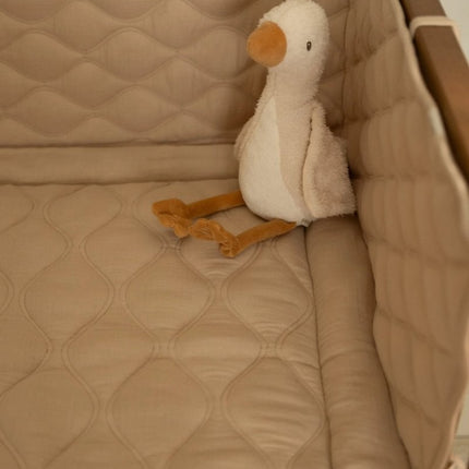 Little Dutch Boxbumper Pure Soft Beige koop je bij Babywinkel