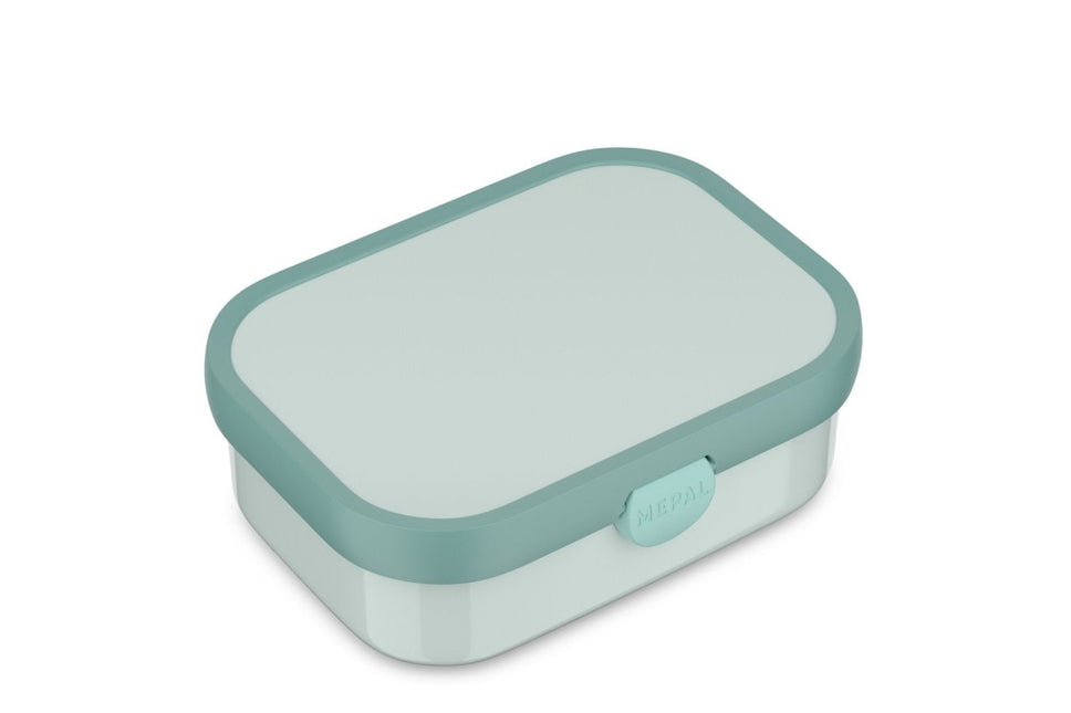 Campus Bento lunchbox met vorkje - Cool mint - Babywinkel - 8720294056447