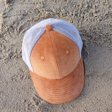 Cap rib cognac/grey - Babywinkel - 8714218729531