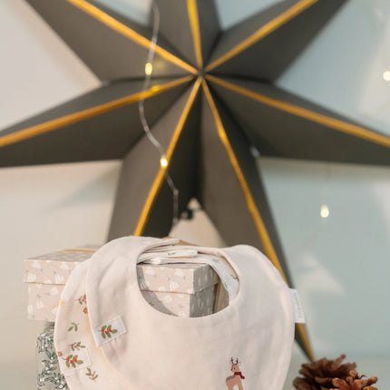 Lot de 2 bavoirs Bandana Petit Noël