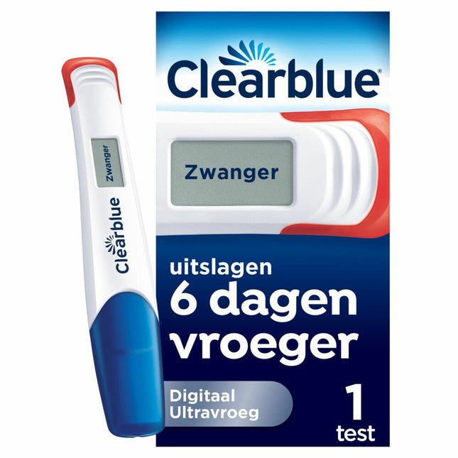 Clearblue Zwangerschapstest Vroege Detectie koop je bij Babywinkel