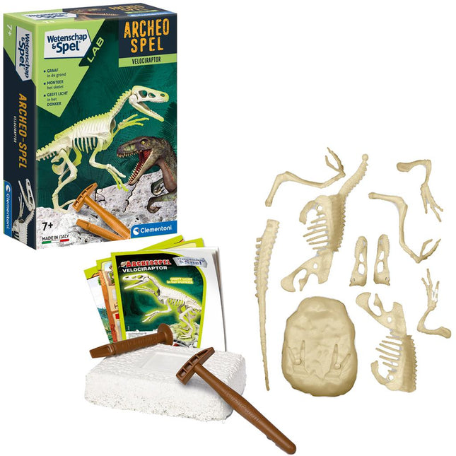Clementoni Archeospel Velociraptor - Babywinkel - 8005125669523