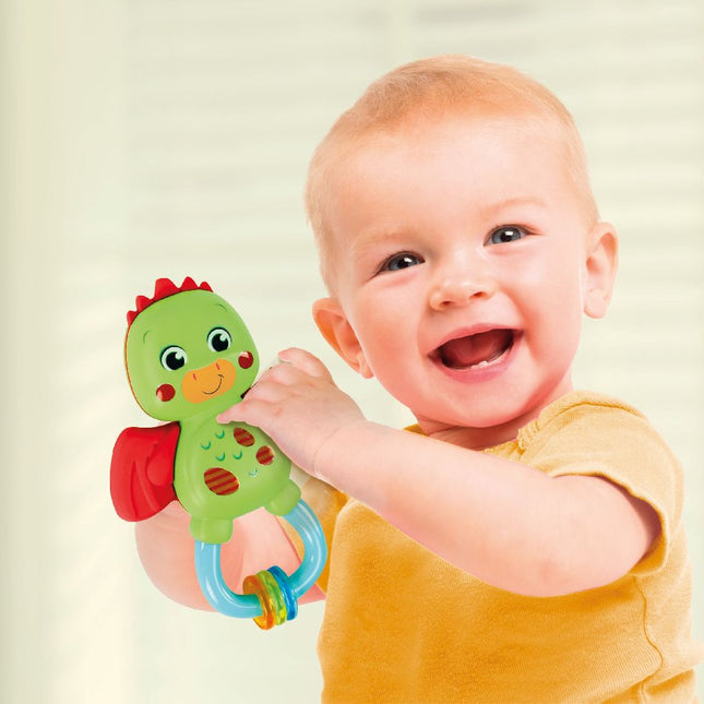 Clementoni Rammelaar Dragon koop je bij Babywinkel