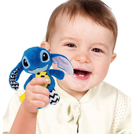 Clementoni Baby Stitch Soft Rattle Blue - Babywinkel - 8005125179190