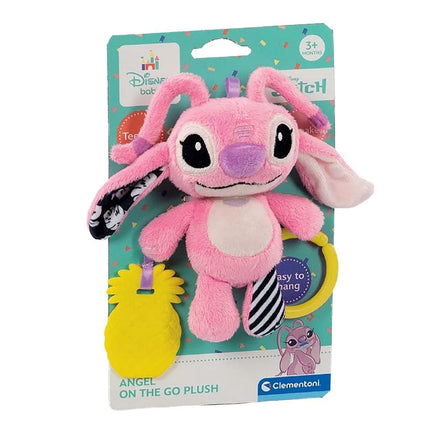 Clementoni Baby Stitch Soft Rattle Pink - Babywinkel - 8005125179374