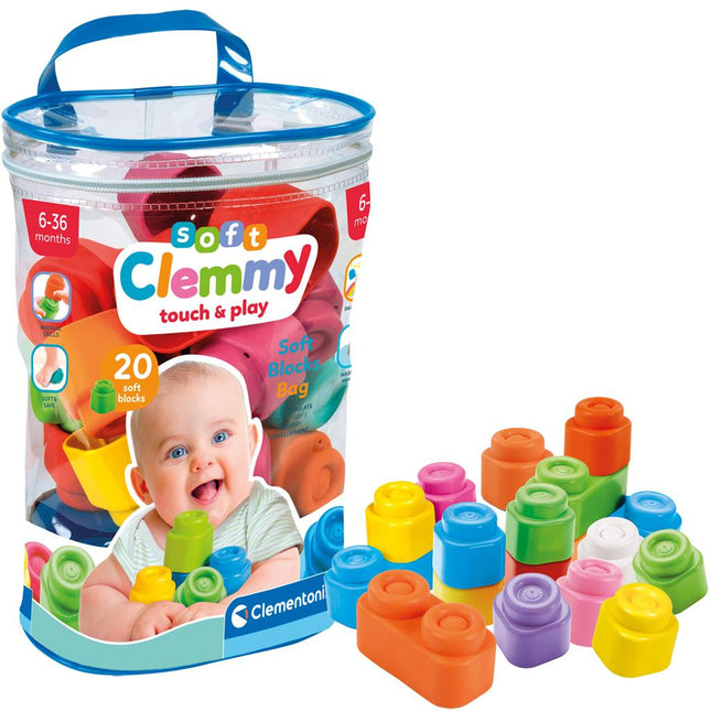 Clementoni Clemmy 20 Blocks - Babywinkel - 8005125178773