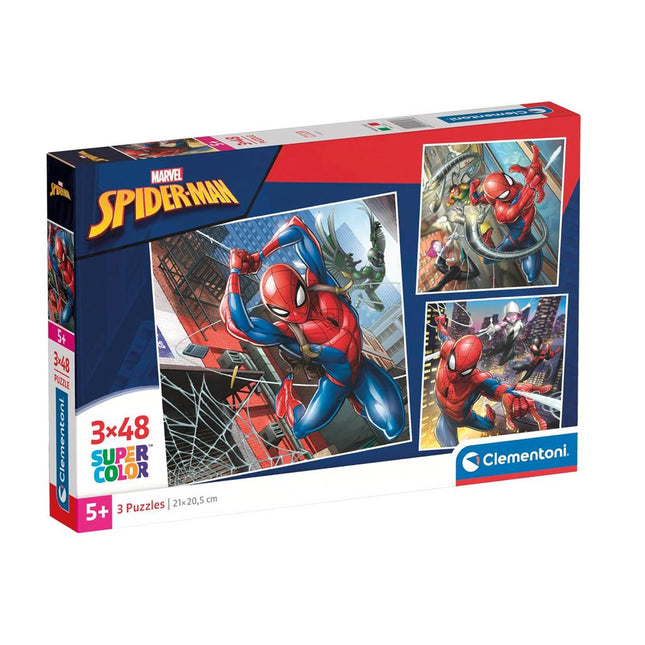 Clementoni Puzzel Spiderman 3X48St koop je bij Babywinkel