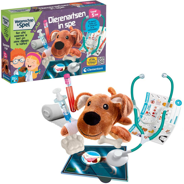Clementoni Wetenschap Dierendoktor Jr - Babywinkel - 8005125560578