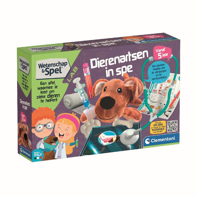Clementoni Wetenschap Dierendoktor Jr - Babywinkel - 8005125560578