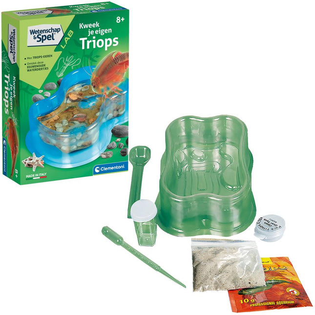 Clementoni Wetenschap Triops Kweken 7+ - Babywinkel - 8005125660278