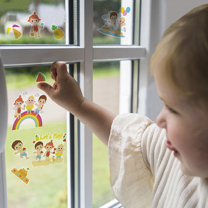 Cocomelon Raamstickers - Babywinkel - 8714274550070