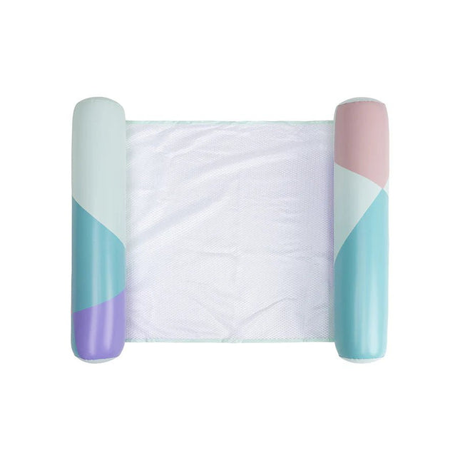 Colorblocking Opblaasbare Waterhangmat koop je bij Babywinkel