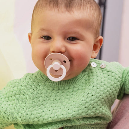 <tc>BIBS</tc> Tétine Studio Fusion 2 packs Blush/Woodchuck <tc><tc>sucette</tc></tc>taille 2