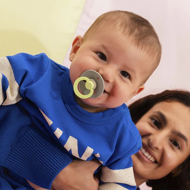 <tc>BIBS</tc> Tétine Sucette Studio Fusion 2 packs Sauge/Vert chasseur Taille 1