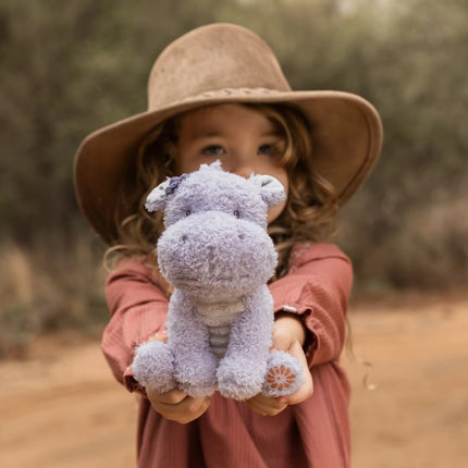 <tc>Little Dutch</tc> Peluche Hippopotame Safari 17 cm