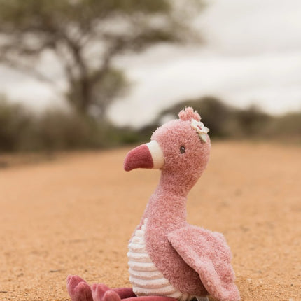 <tc>Little Dutch</tc> Peluche Flamant rose Safari 17 cm