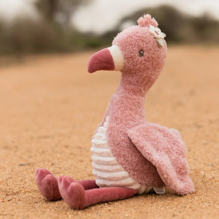 <tc>Little Dutch</tc> Peluche Flamant rose Safari 17 cm