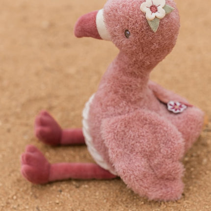 <tc>Little Dutch</tc> Peluche Flamant rose Safari 17 cm