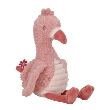 <tc>Little Dutch</tc> Peluche Flamant rose Safari 17 cm