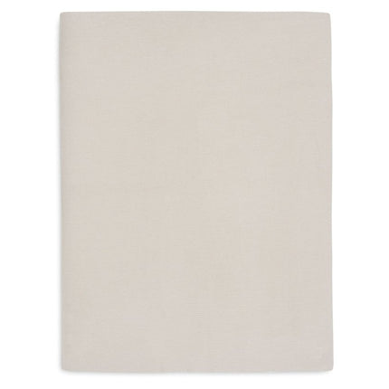 Deken Ledikant 100x150cm Basic Knit - Oatmeal - Babywinkel - 8717329400016