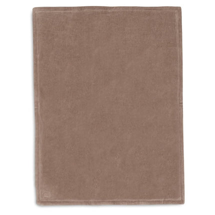 Deken Ledikant 100x150cm Box Knit - Milky Coffee/Velvet - GOTS - Babywinkel - 8717329403918