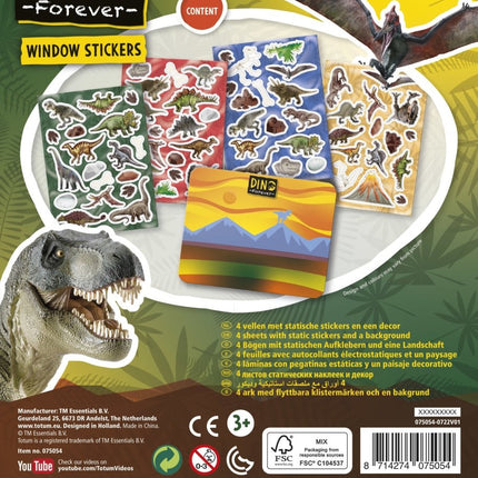 Dino Raamstickers - Babywinkel - 8714274075054