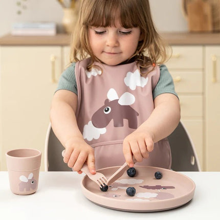 Done by Deer Baby Bestekset Happy Dots Powder - Done by Deer - Babywinkel - 5712643047728