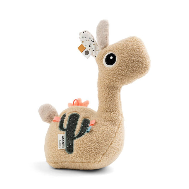 Done by Deer Educatief Speelgoed Knuffel Met Spiegel Lalee Sand - Done by Deer - Babywinkel - 5712643034490
