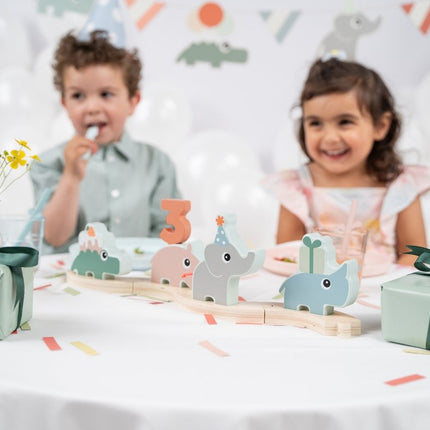 Done by Deer Kinderservies Set Celebration Powder - Done by Deer - Babywinkel - 5712643054573