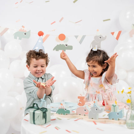 Done by Deer Kinderservies Set Celebration Powder - Done by Deer - Babywinkel - 5712643054573
