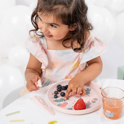Done by Deer Kinderservies Set Celebration Powder - Done by Deer - Babywinkel - 5712643054573